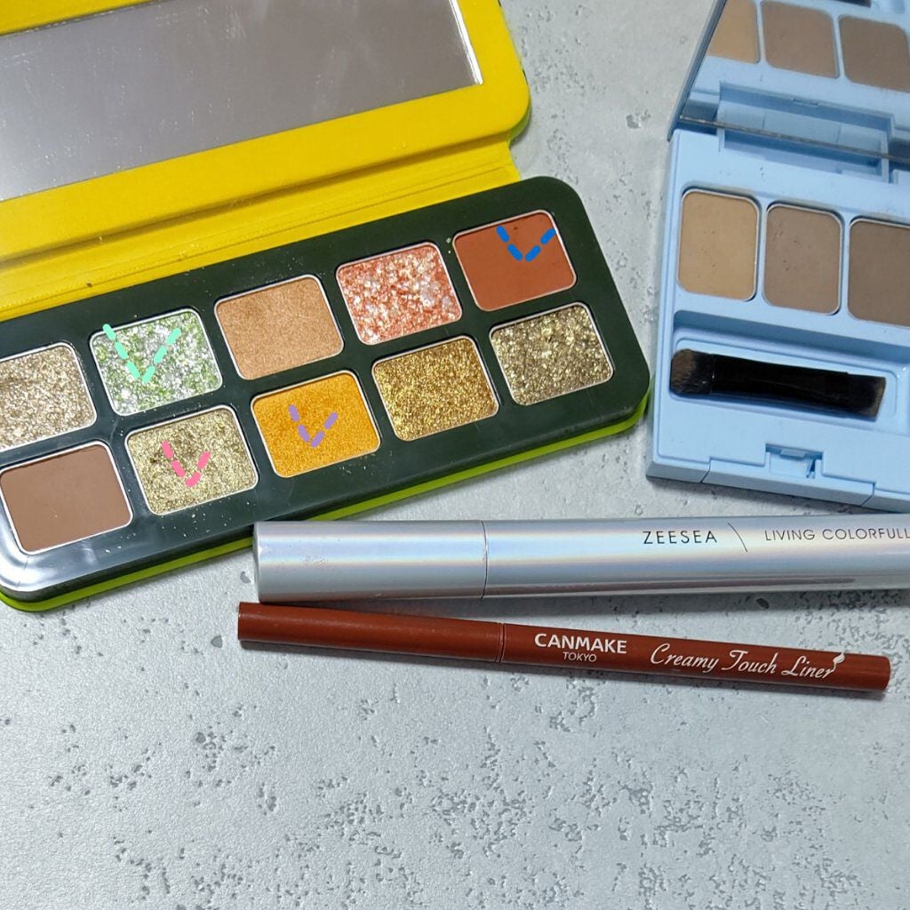 マッチャ ジェノワーズ アイ パレット /shu uemura/アイシャドウパレットを使ったクチコミ(1枚目)