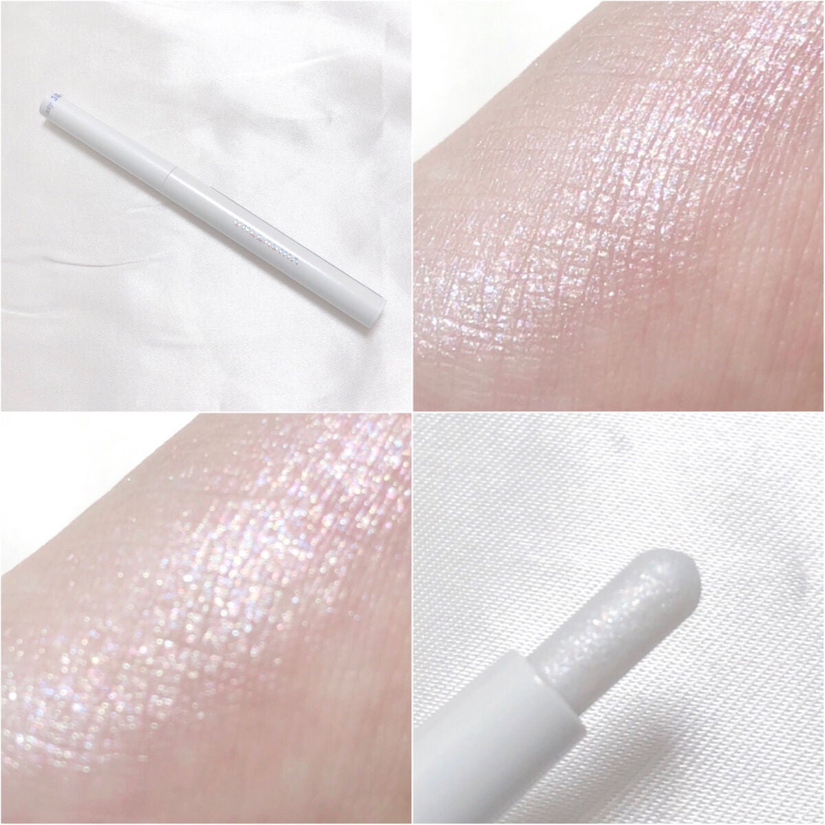 プリティー イージーグリッタースティック/unleashia/グリッターを使ったクチコミ(5枚目)