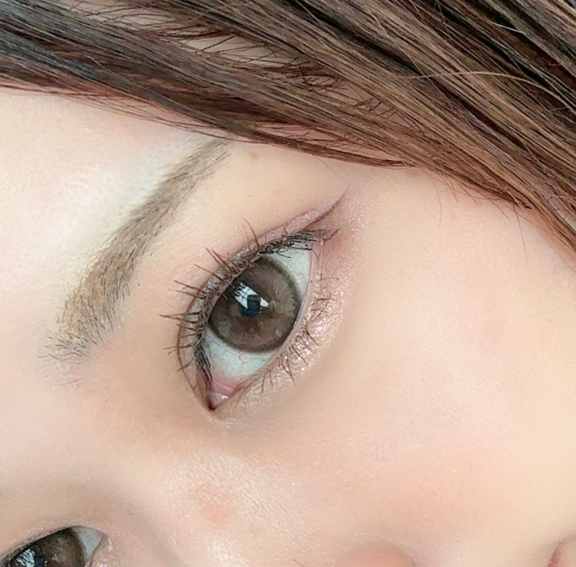 chiffon/meilly/ワンデー(1DAY)カラコンを使ったクチコミ(2枚目)