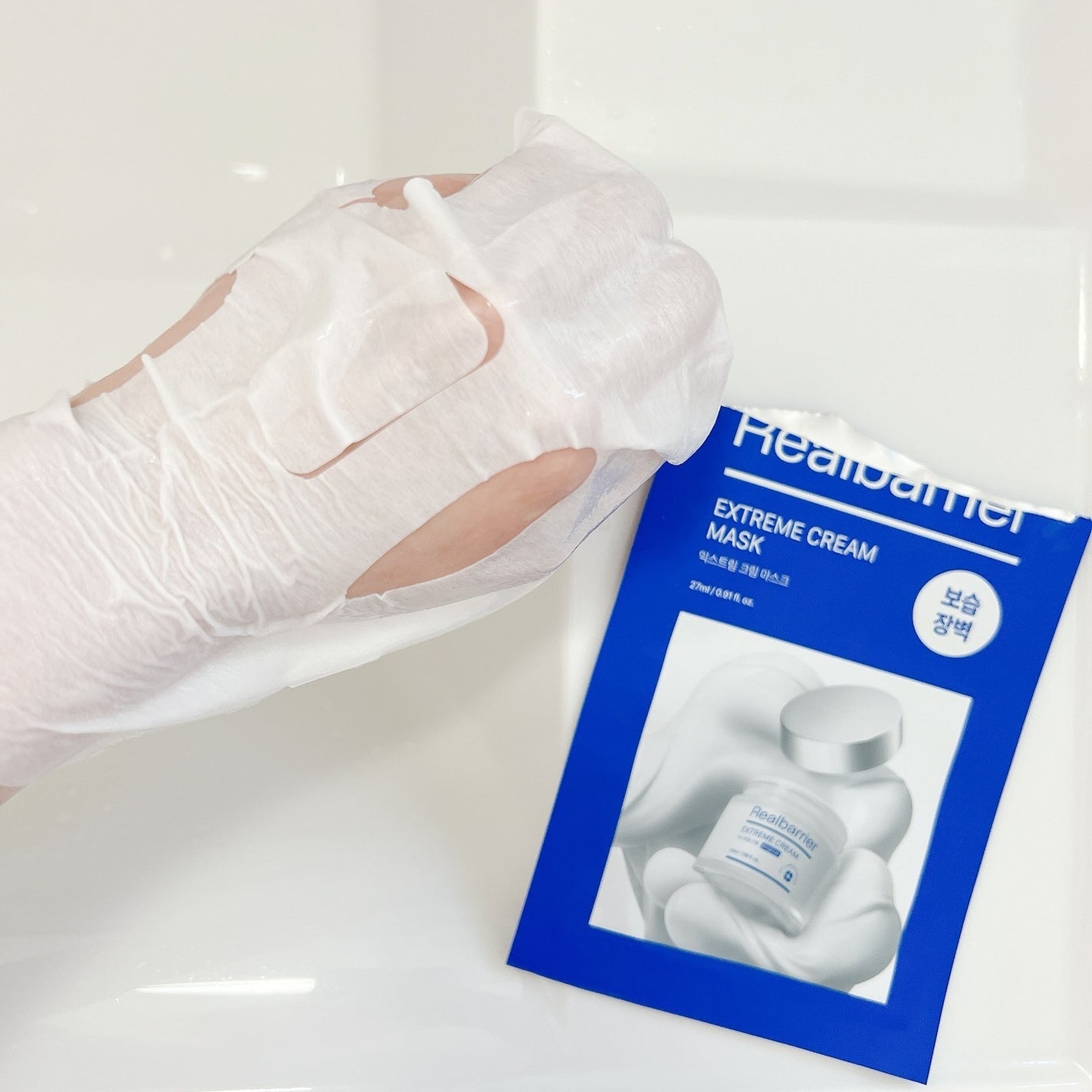 リアルバリア エクストリームクリームマスク/Real Barrier/シートマスク・パックを使ったクチコミ(2枚目)