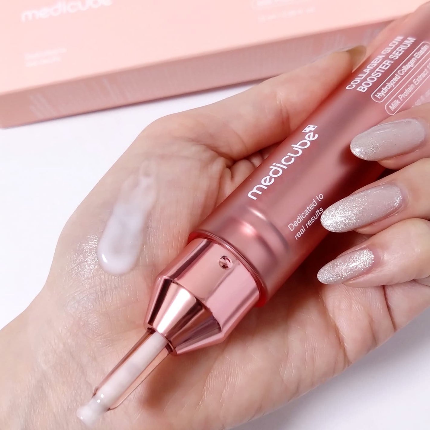 コラーゲングローブースターセラム/MEDICUBE/美容液を使ったクチコミ(1枚目)