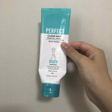 perfect clear hair removal cream/SOME BY MI/除毛クリームを使ったクチコミ（1枚目）