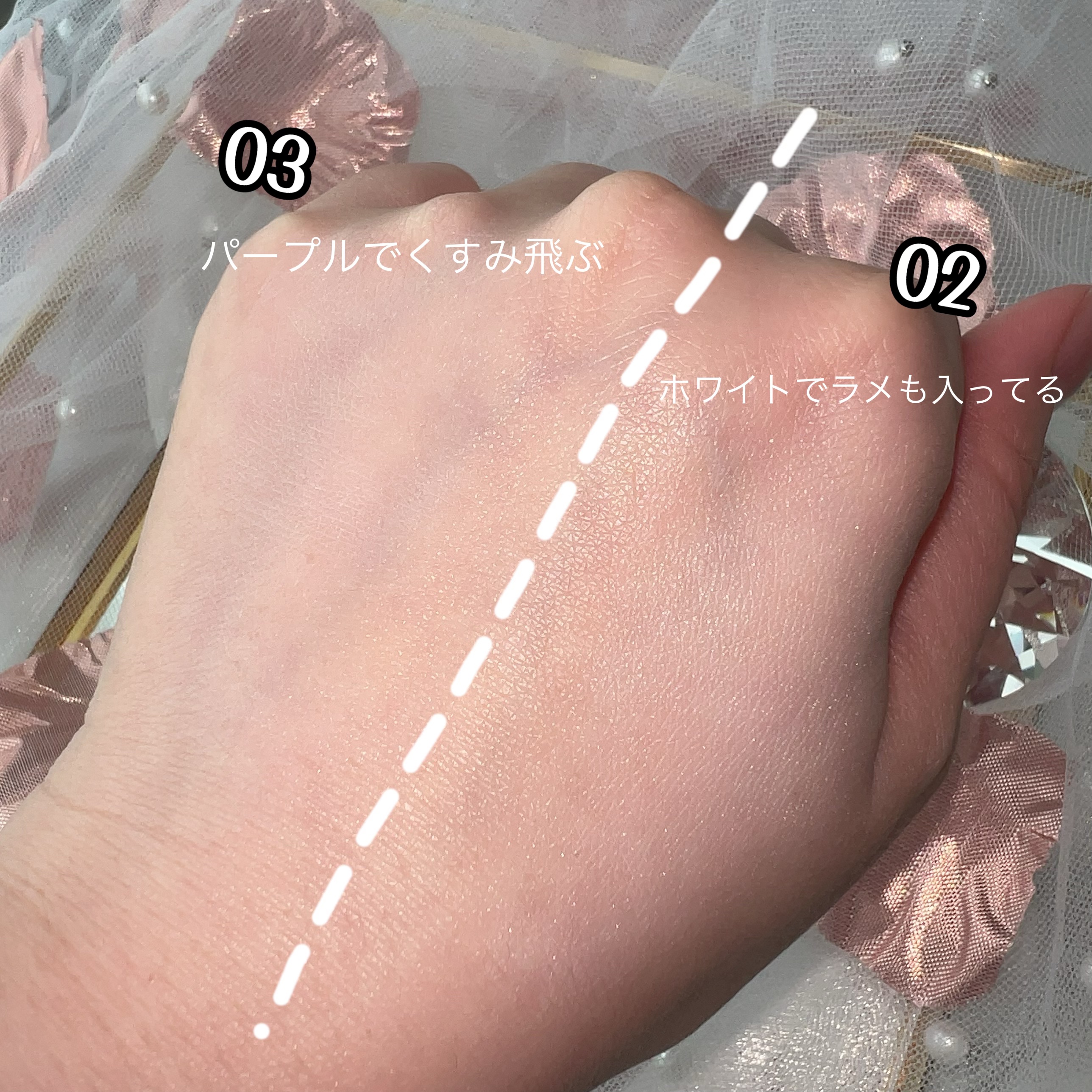 Wonjungyo ウォンジョンヨ　トーンアップ　フィルタークッションのクチコミ「Wonjungyoウォンジョンヨ　トーンアップ　フィルタークッション
03シャインラベンダー
.....」（2枚目）