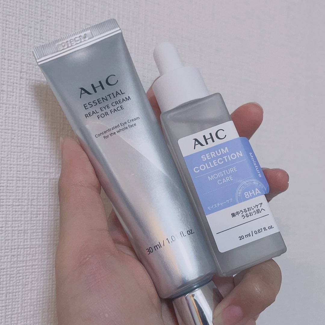 エッセンシャル リアル アイクリーム フォーフェイス/AHC/アイケア・アイクリームを使ったクチコミ(1枚目)