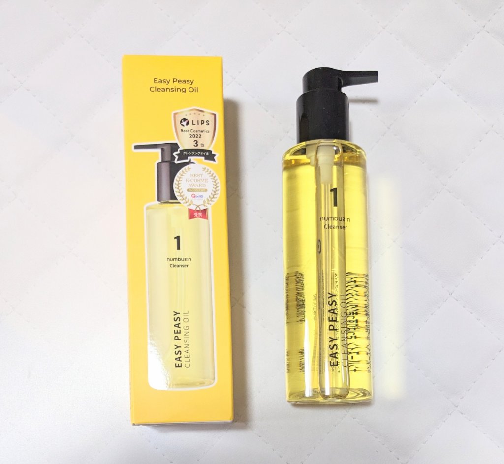 1番 さっぱりすっきりクレンジングオイル/numbuzin/オイルクレンジングを使ったクチコミ（2枚目）