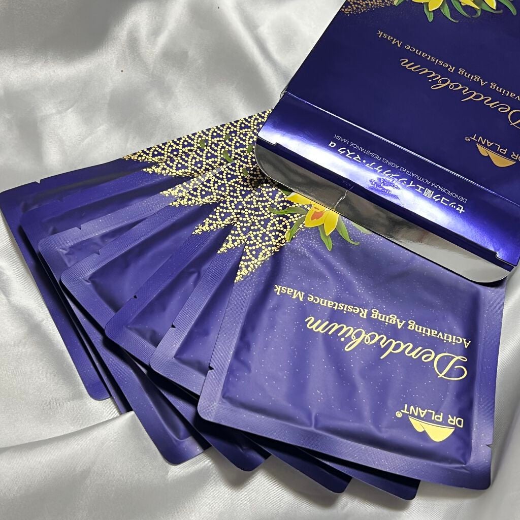 セッコク蘭エイジングケアマスクα/DR PLANT/シートマスク・パックを使ったクチコミ(2枚目)