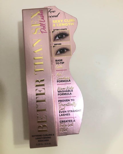 ベター ザン セックス マスカラ ドール ラッシュ/Too Faced/マスカラを使ったクチコミ(1枚目)