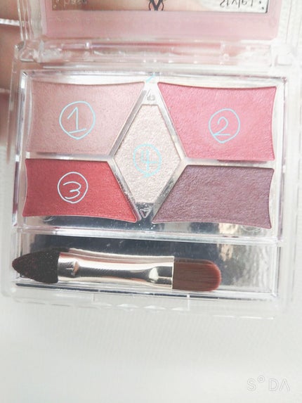 【旧品】パーフェクトスタイリストアイズ/キャンメイク/アイシャドウパレットを使ったクチコミ(2枚目)