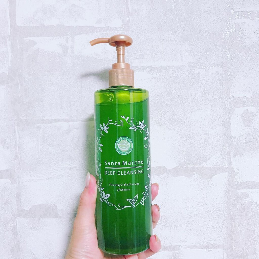 薬用ディープクレンジング/サンタマルシェ/クレンジングジェルを使ったクチコミ(1枚目)