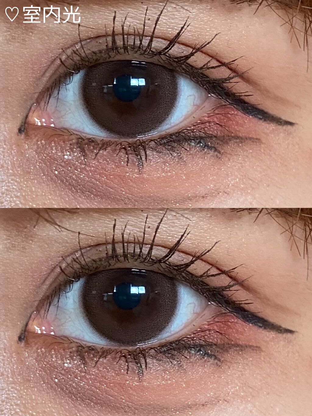 超モテコンウルトラワンデー/モテコン/ワンデー(1DAY)カラコンを使ったクチコミ(3枚目)