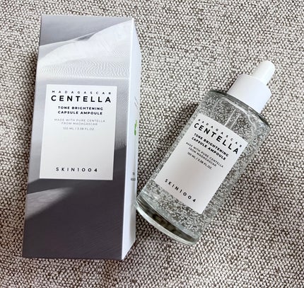 トーンブライトニング カプセルアンプル/SKIN1004/美容液を使ったクチコミ(1枚目)