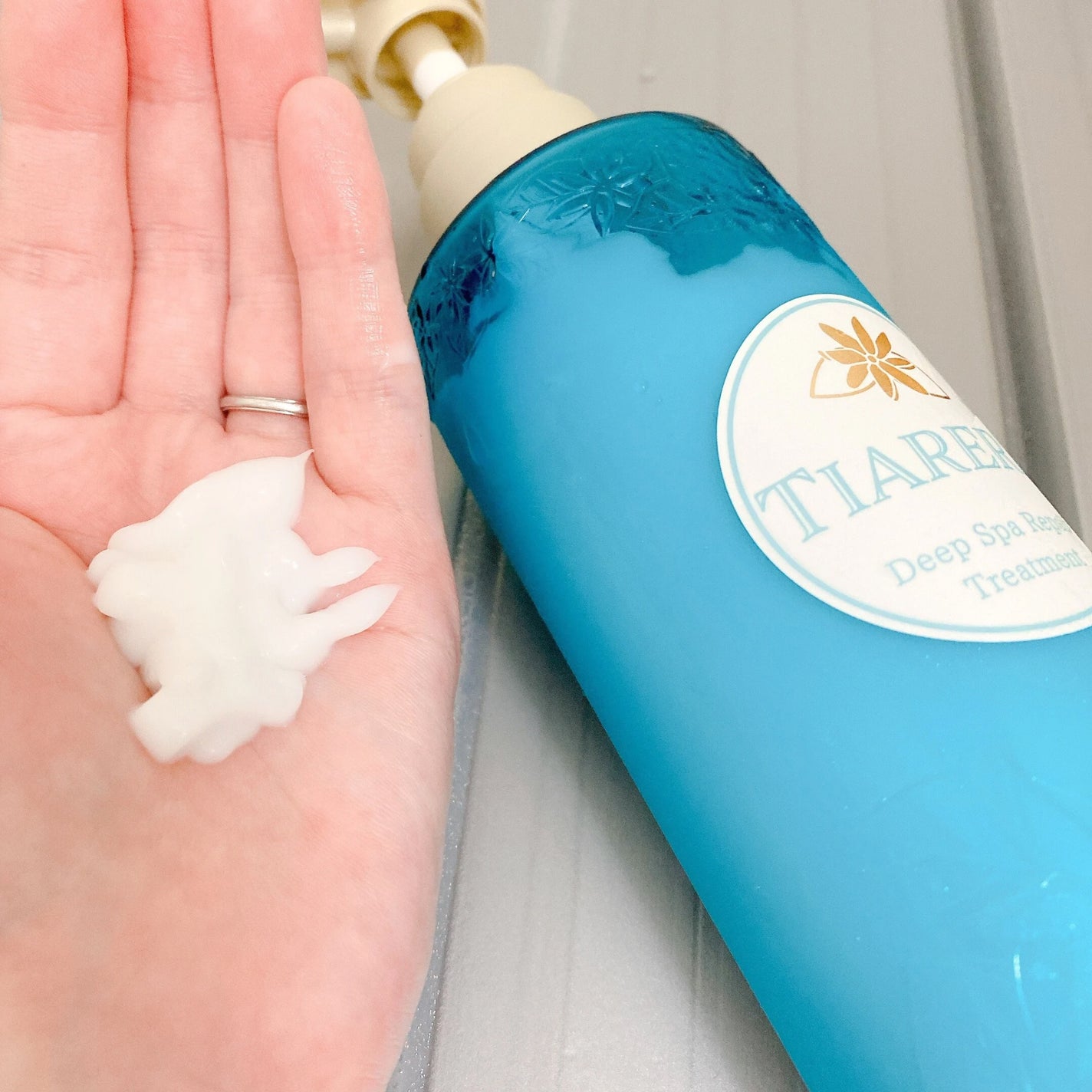 ヘッドスパフォームリッチシャンプー/ディープスパリペアトリートメント/TIARERA/市販シャンプーを使ったクチコミ(3枚目)