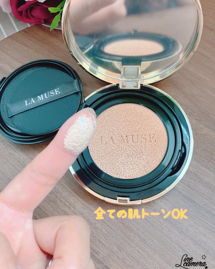 CORRECT CARE COMPLETE CC CUSHION/ラミューズ/クッションファンデーションを使ったクチコミ(5枚目)