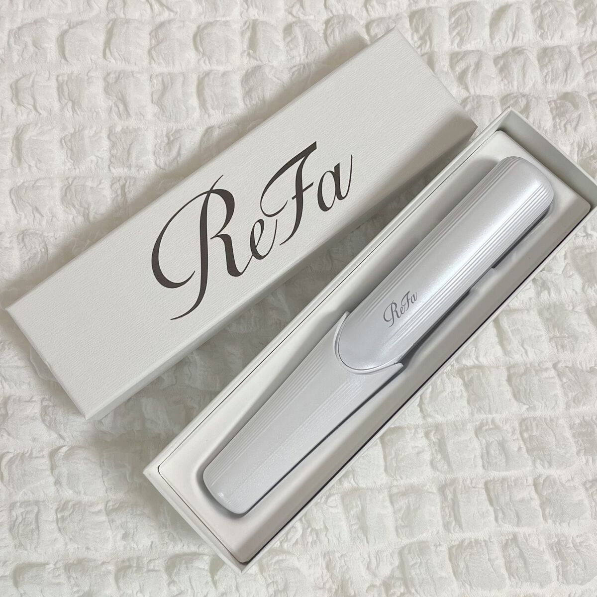 リファ ビューテック フィンガーアイロン 01 ホワイト/ReFa/ストレートアイロンを使ったクチコミ（1枚目）