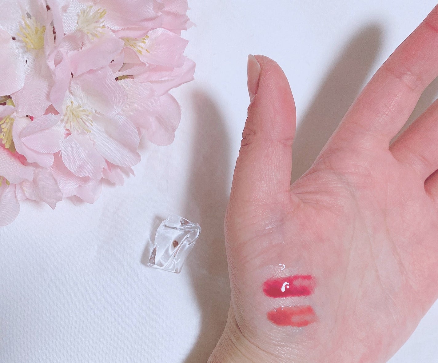 ナチュラルブルームリップオイルセラム 3色セット/PINATE/リップグロスを使ったクチコミ(3枚目)