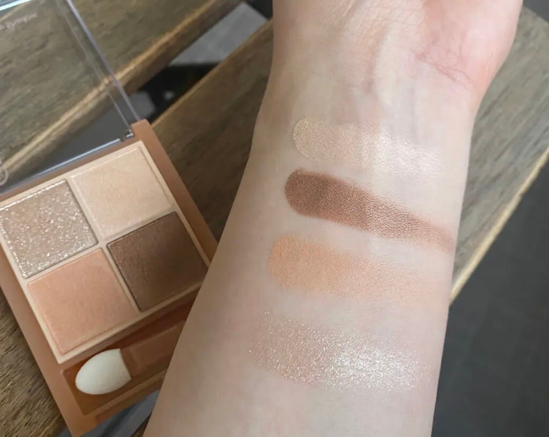 ベージュトーンアイシャドウ/CEZANNE/アイシャドウパレットを使ったクチコミ(3枚目)