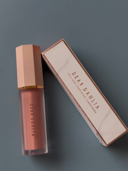 ペタルドロップリキッドブラッシャー/DEAR DAHLIA/リキッドチークを使ったクチコミ(1枚目)