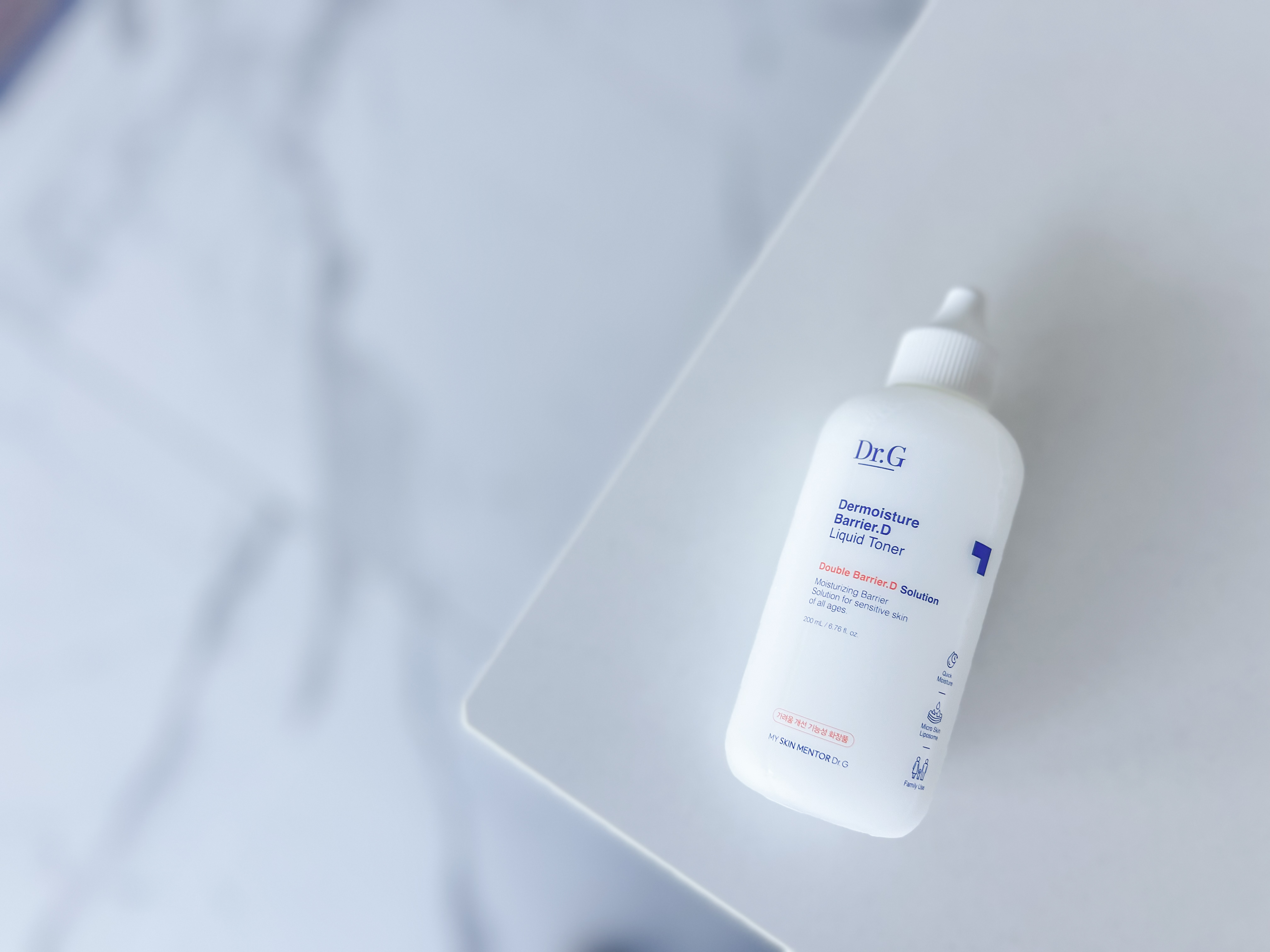 ザモイスチャーバリアDリキッドトナー/Dr.G/化粧水を使ったクチコミ（1枚目）