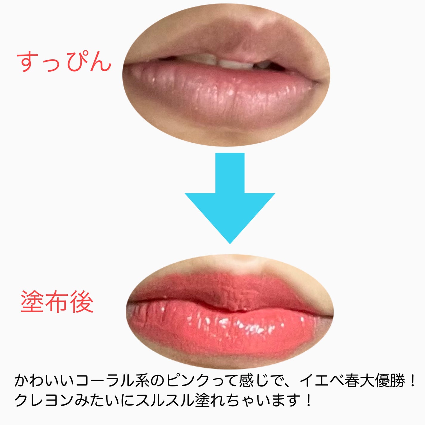 サーカスシリーズ グロッシーリップスティック /FlowerKnows/口紅を使ったクチコミ(4枚目)