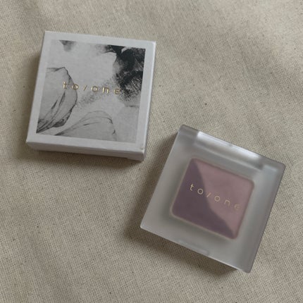 トーン ペタル アイシャドウ/to/one/アイシャドウパレットを使ったクチコミ(1枚目)