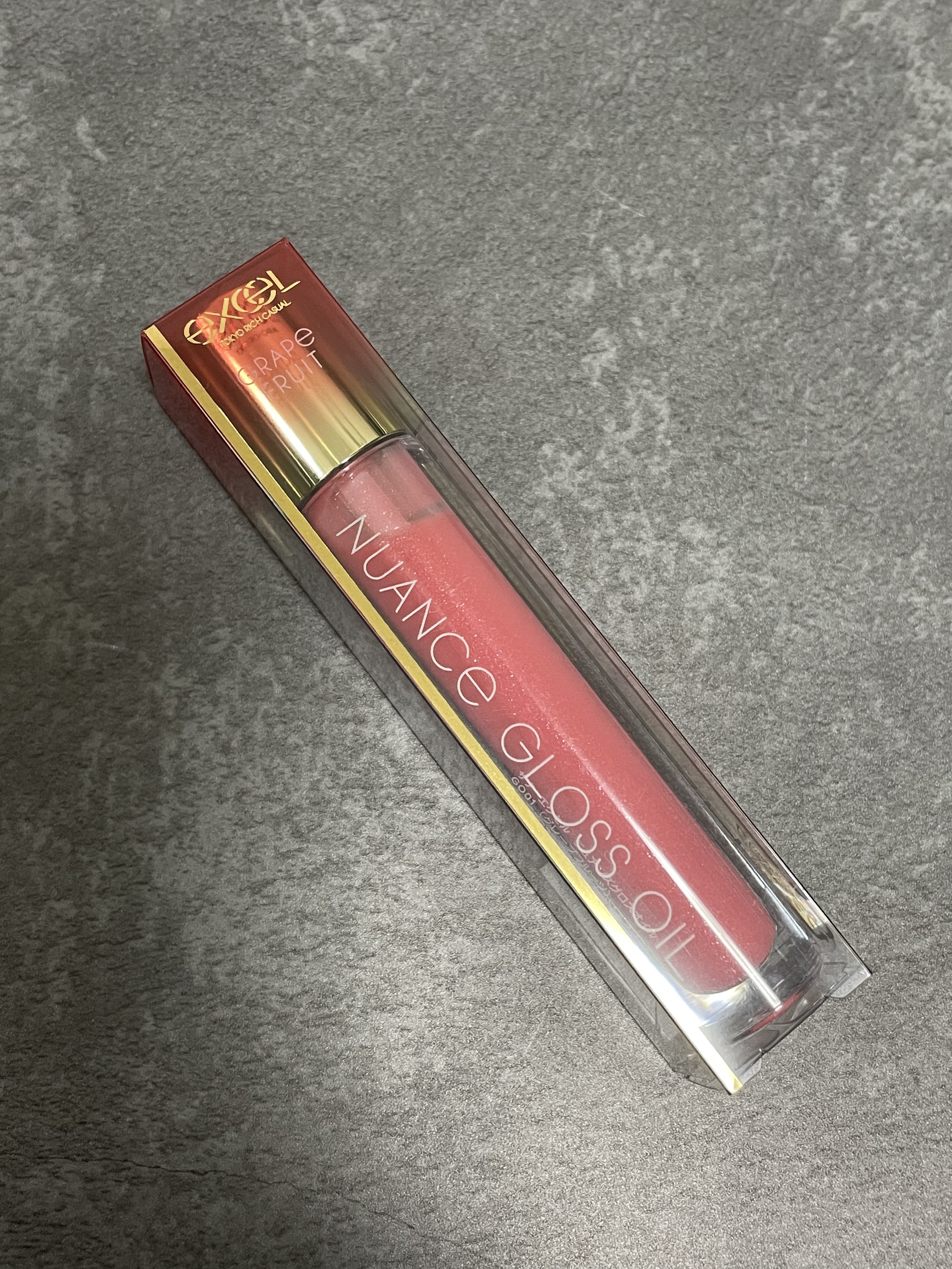 ニュアンスグロスオイル/excel/リップグロスを使ったクチコミ（2枚目）