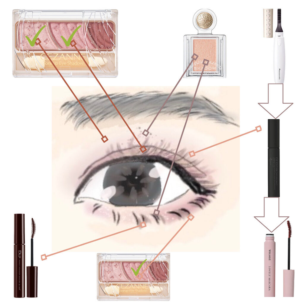 まつげくるん ナチュラルカール EH-SE11/Panasonic/ホットビューラーを使ったクチコミ（2枚目）