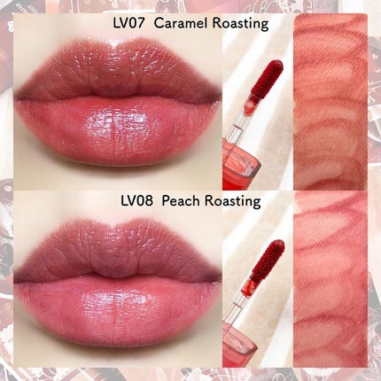 ドリップホットウォーターティント/BLACK ROUGE/リップティントを使ったクチコミ(6枚目)