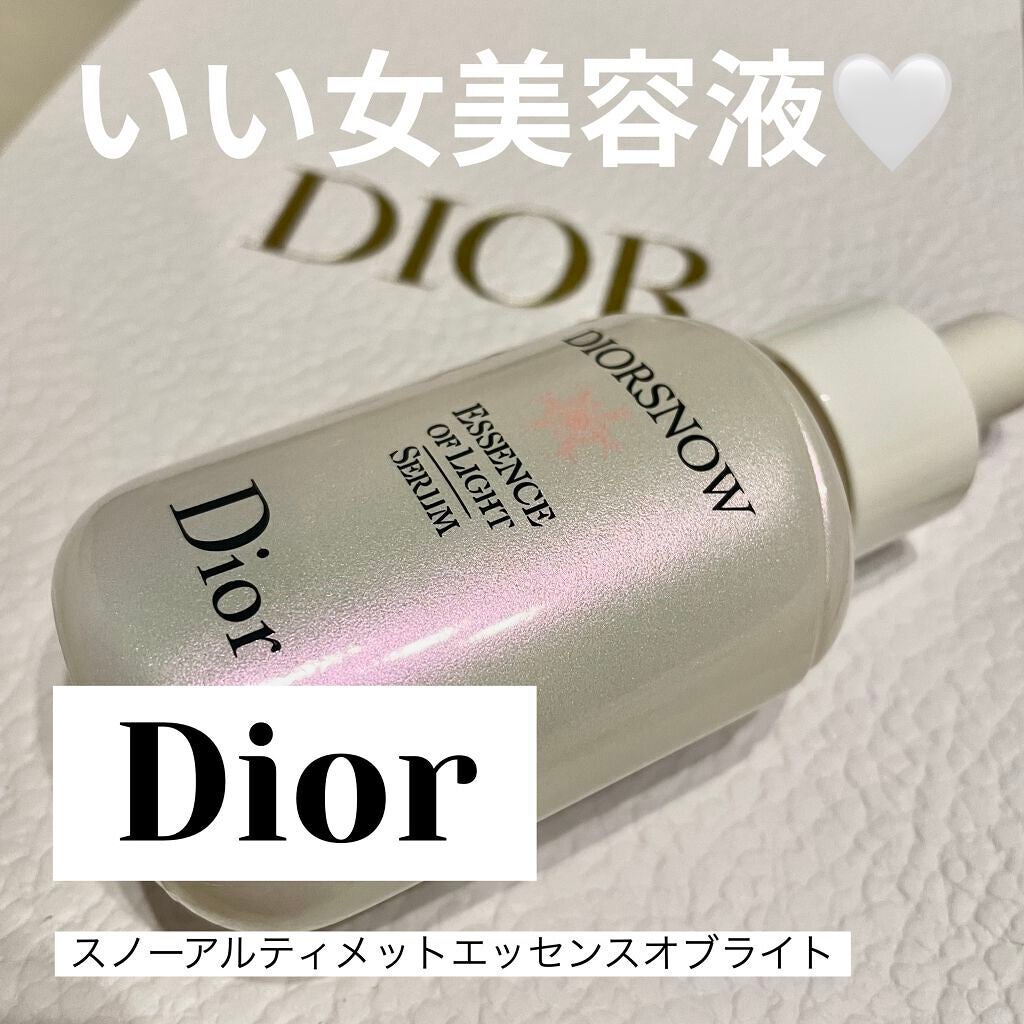 スノー アルティメット エッセンス オブ ライト｜Diorの口コミ - dior