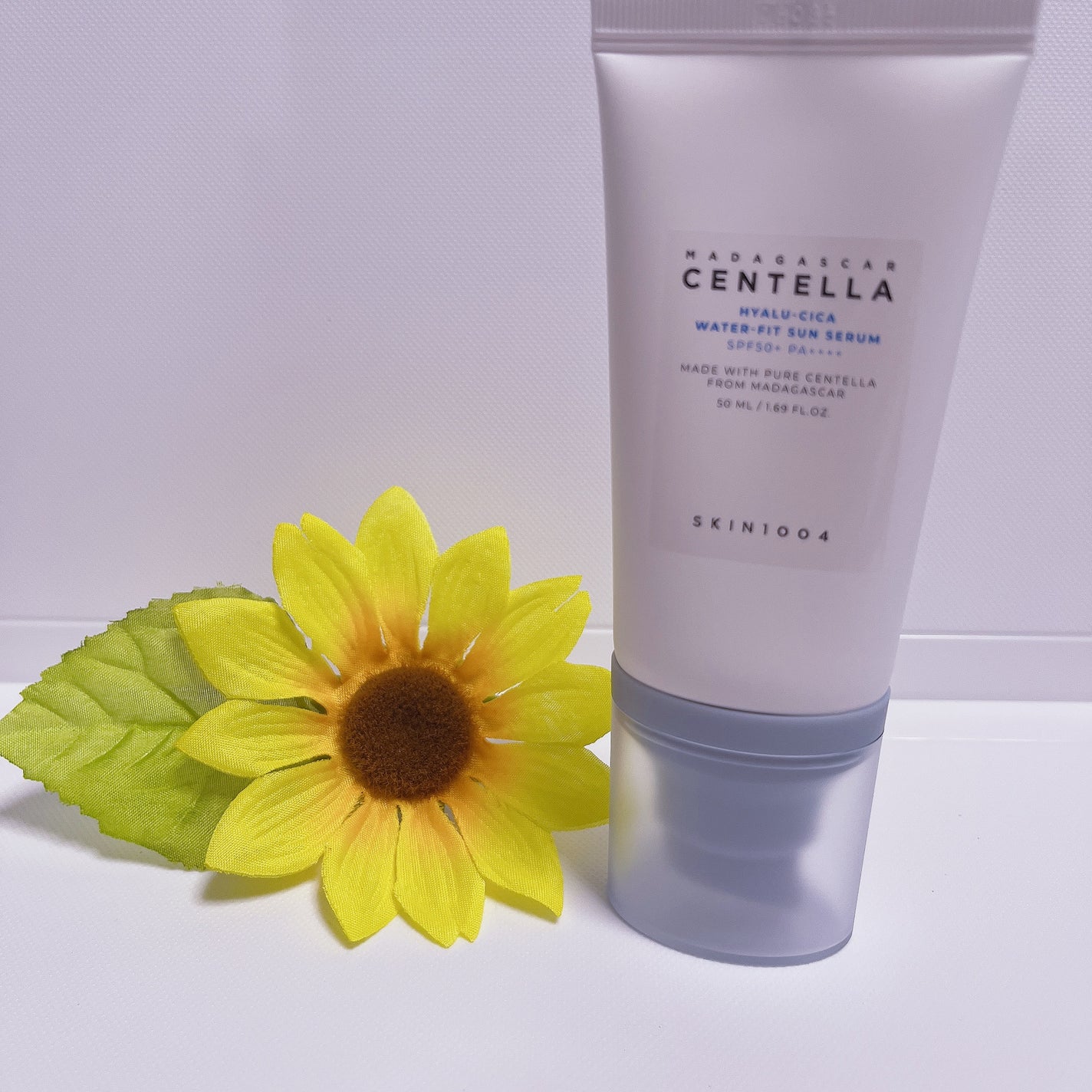 ヒアルーシカ ウォーターフィット サンセラム/SKIN1004/日焼け止めローションを使ったクチコミ(1枚目)