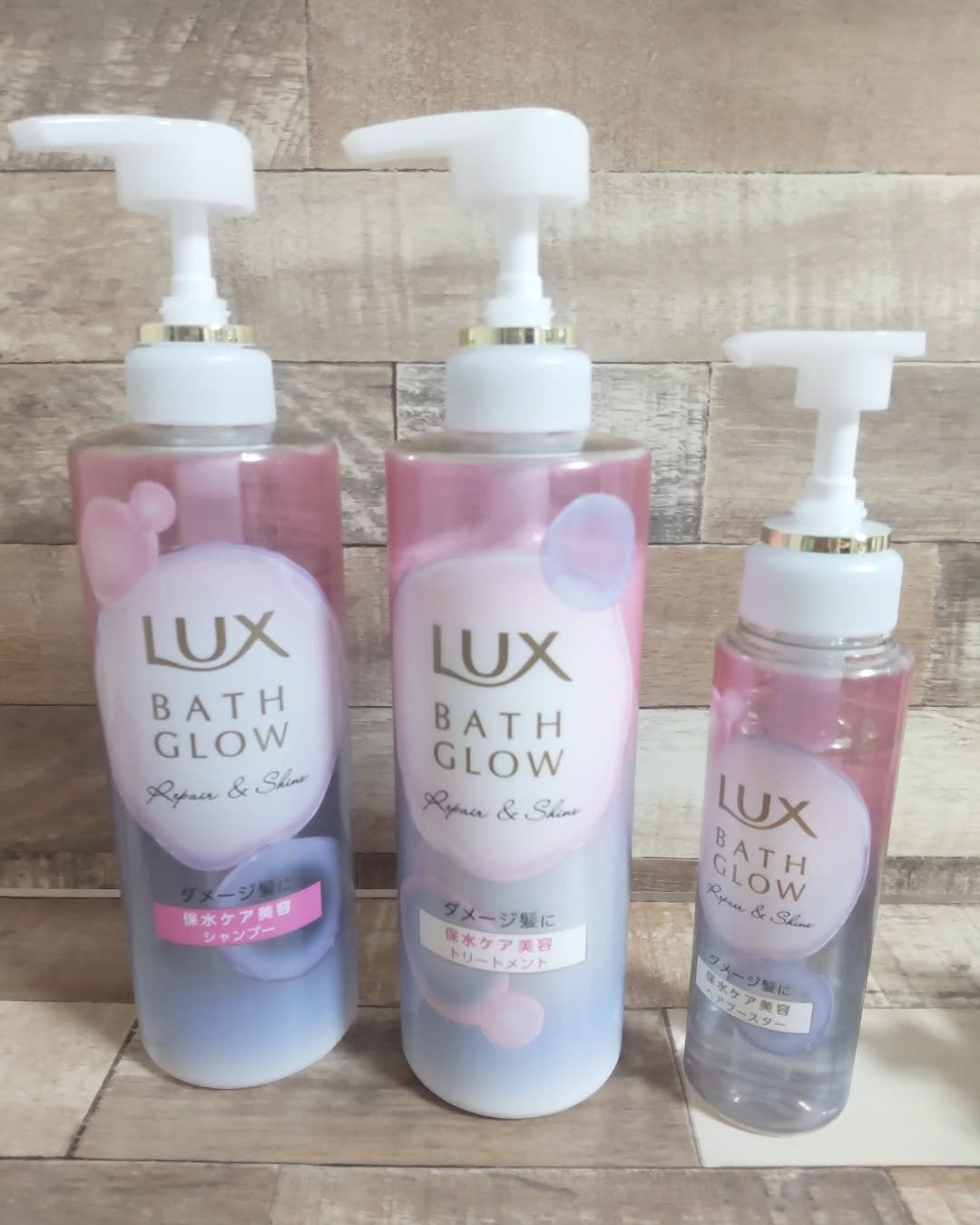 バスグロウ リペア&シャイン シャンプー / トリートメント/LUX/市販シャンプーを使ったクチコミ(6枚目)