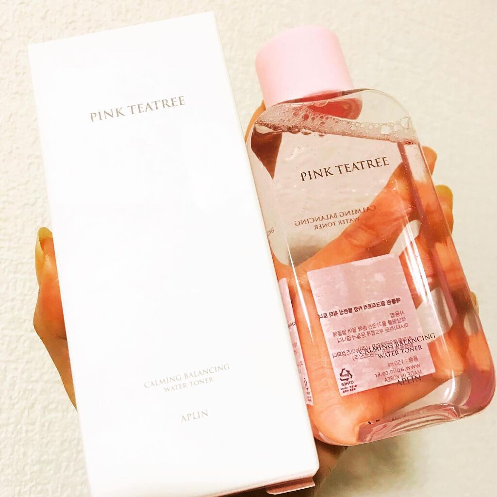 ピンクティーツリートナー/APLIN/化粧水を使ったクチコミ(3枚目)