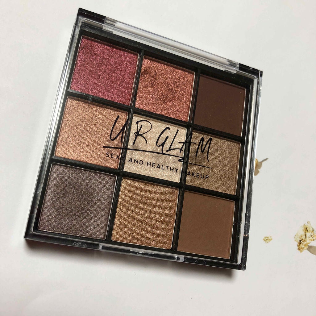 UR GLAM BLOOMING EYE COLOR PALETTE/U R GLAM/アイシャドウパレットを使ったクチコミ(1枚目)