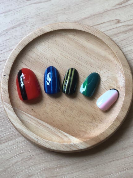 ジェルネイル(ライト対応)/セリア/ジェルネイルを使ったクチコミ(2枚目)