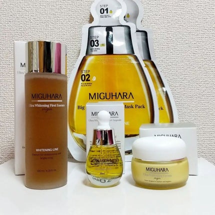 Big3 Step Whitening Mask Pack/MIGUHARA/シートマスク・パックを使ったクチコミ(1枚目)
