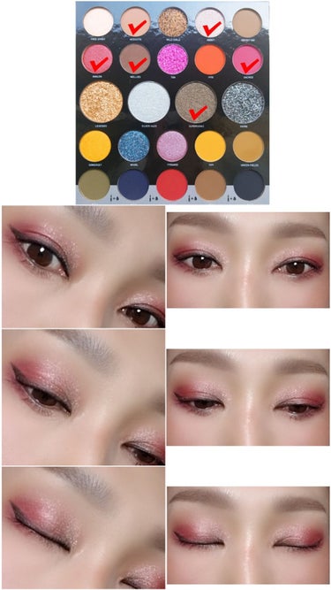 Morphe 24M ／ MAIN EVENT 【24 SHADES THAT TOP THE CHARTS】のクチコミ「#MORPHE ☆☆☆

★24M／MAIN EVENT
【24 SHADES THAT TO.....」（3枚目）
