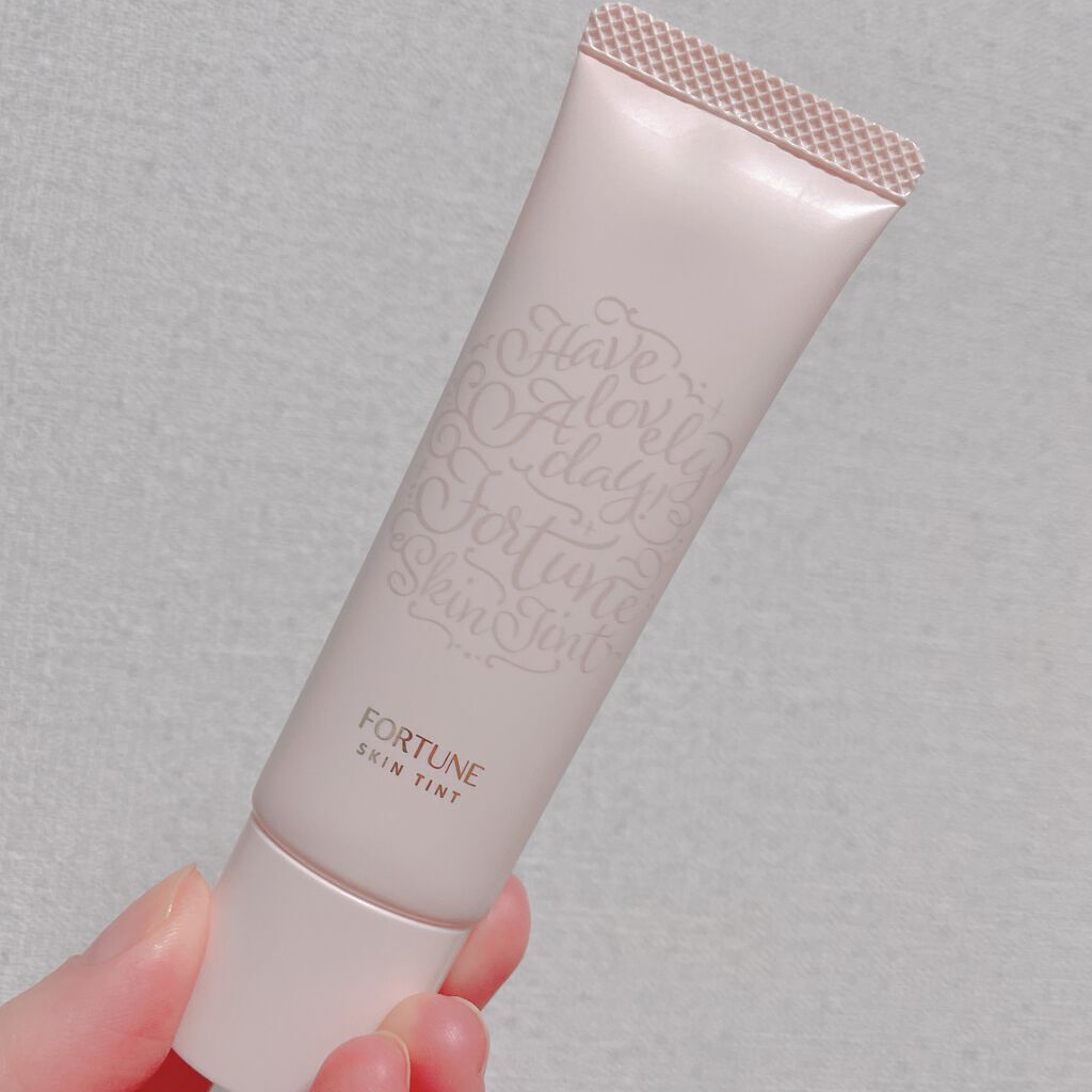 スキンティント トーンアップ プライマー 02(ピンクベージュ)/フォーチュン/化粧下地を使ったクチコミ（2枚目）
