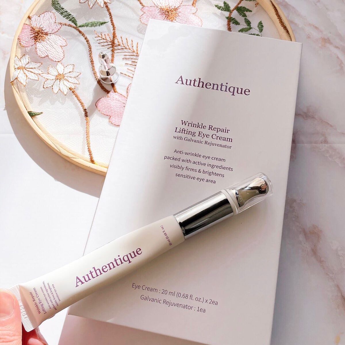 AUTHENTIC A.T.Q リンクル アイクリーム/AUTHENTIC/アイケア・アイクリームを使ったクチコミ(10枚目)