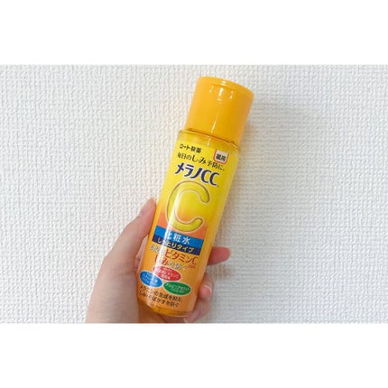 薬用しみ対策 美白化粧水 しっとりタイプ/メラノCC/化粧水を使ったクチコミ(1枚目)