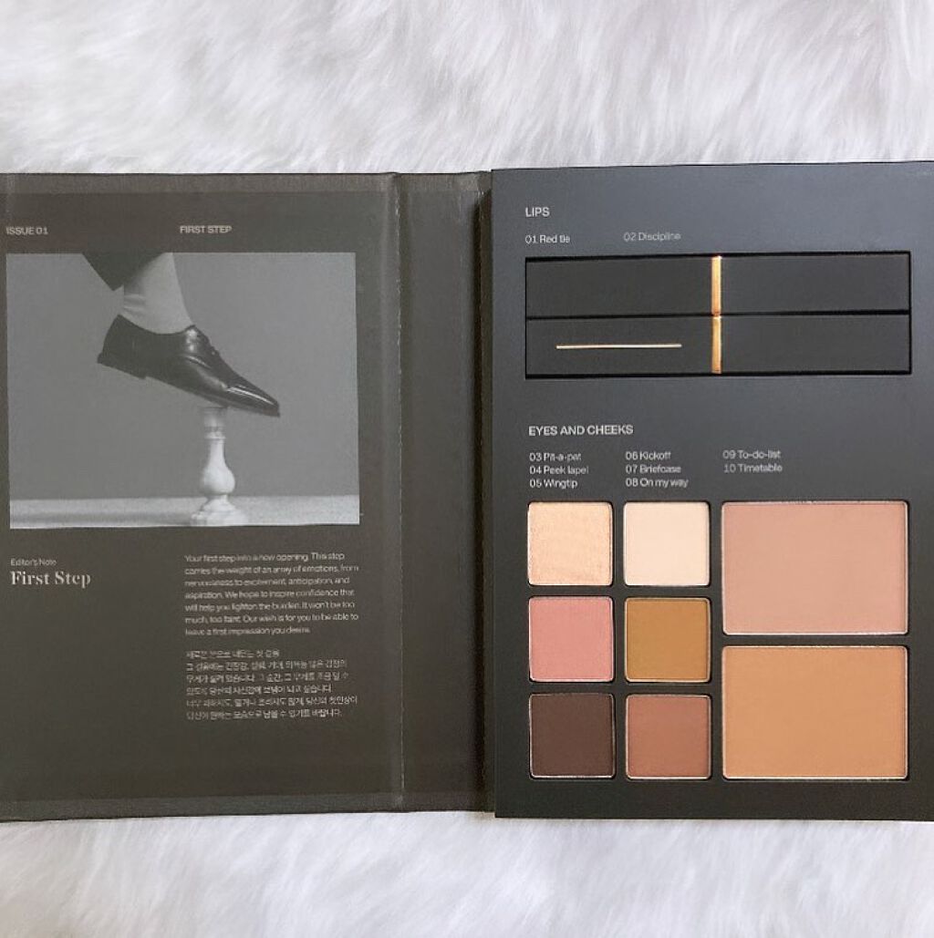 Makeup Book Issue  メイクアップブックイッシュ  No. 01 ファーストステップ/Matièr/メイクアップキットを使ったクチコミ（2枚目）