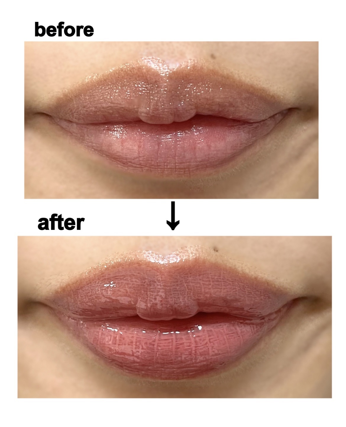 ウォンジョンヨ　キャンディーグロウティント 01 チャイティーピンク/Wonjungyo/リップティントを使ったクチコミ（3枚目）