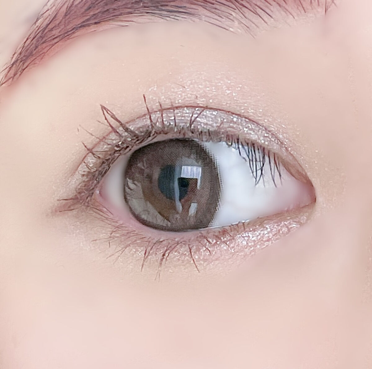 chuuLENS Milk&Tea 1day/chuu LENS/ワンデー（１DAY）カラコンを使ったクチコミ（2枚目）