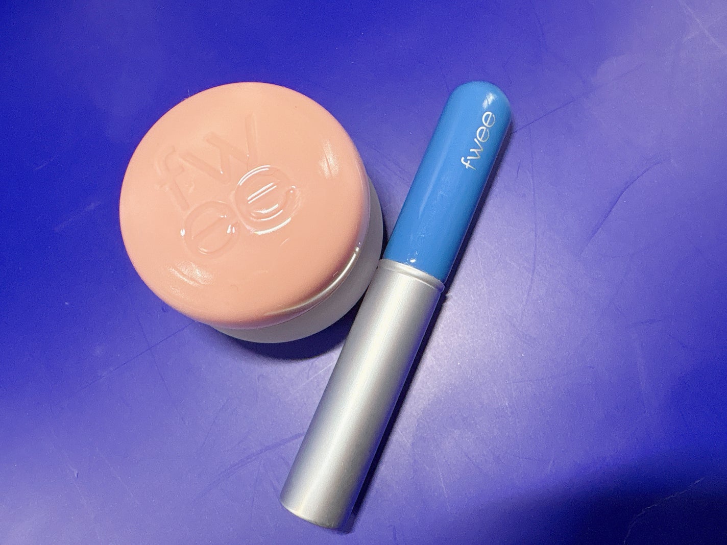 リップアンドチーク ブラーリープリンポット/fwee/口紅を使ったクチコミ(4枚目)