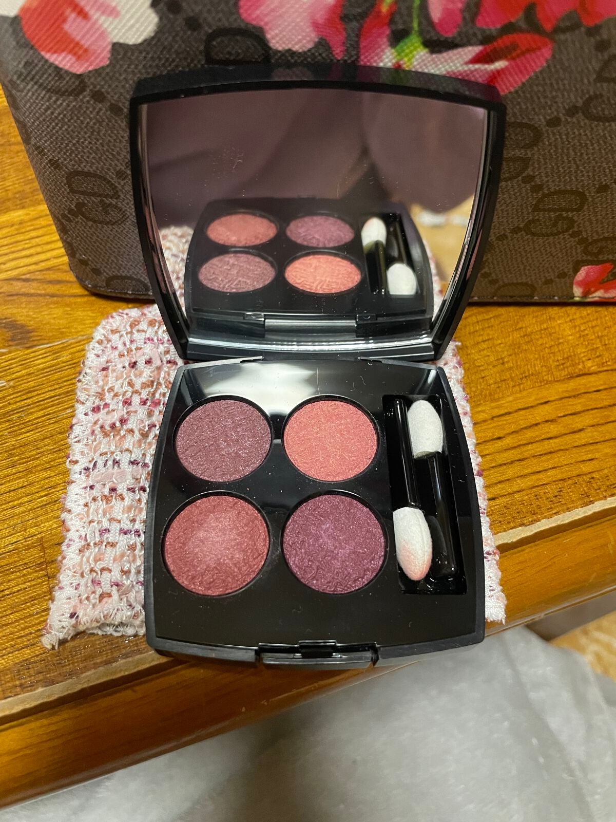 レ キャトル オンブル ツイード/CHANEL/アイシャドウパレットを使ったクチコミ(2枚目)