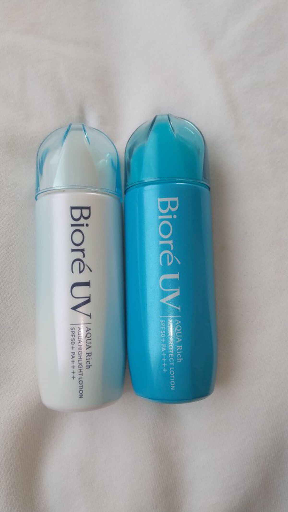 ビオレUV アクアリッチ アクアプロテクトローション(水層パック)/ビオレ/日焼け止めローションを使ったクチコミ（1枚目）