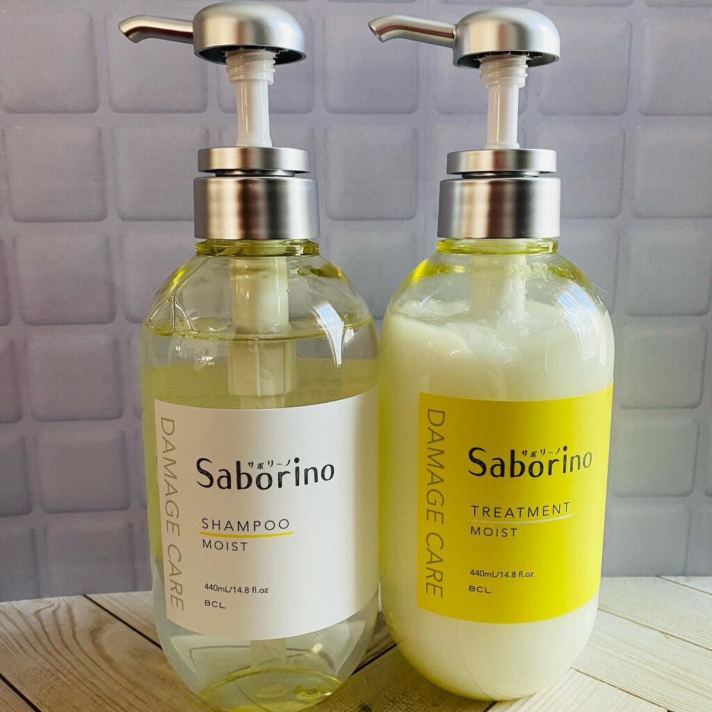 ハヤラクシャンプー モイスト/トリートメント モイスト シャンプー本体/サボリーノ/市販シャンプーを使ったクチコミ（3枚目）