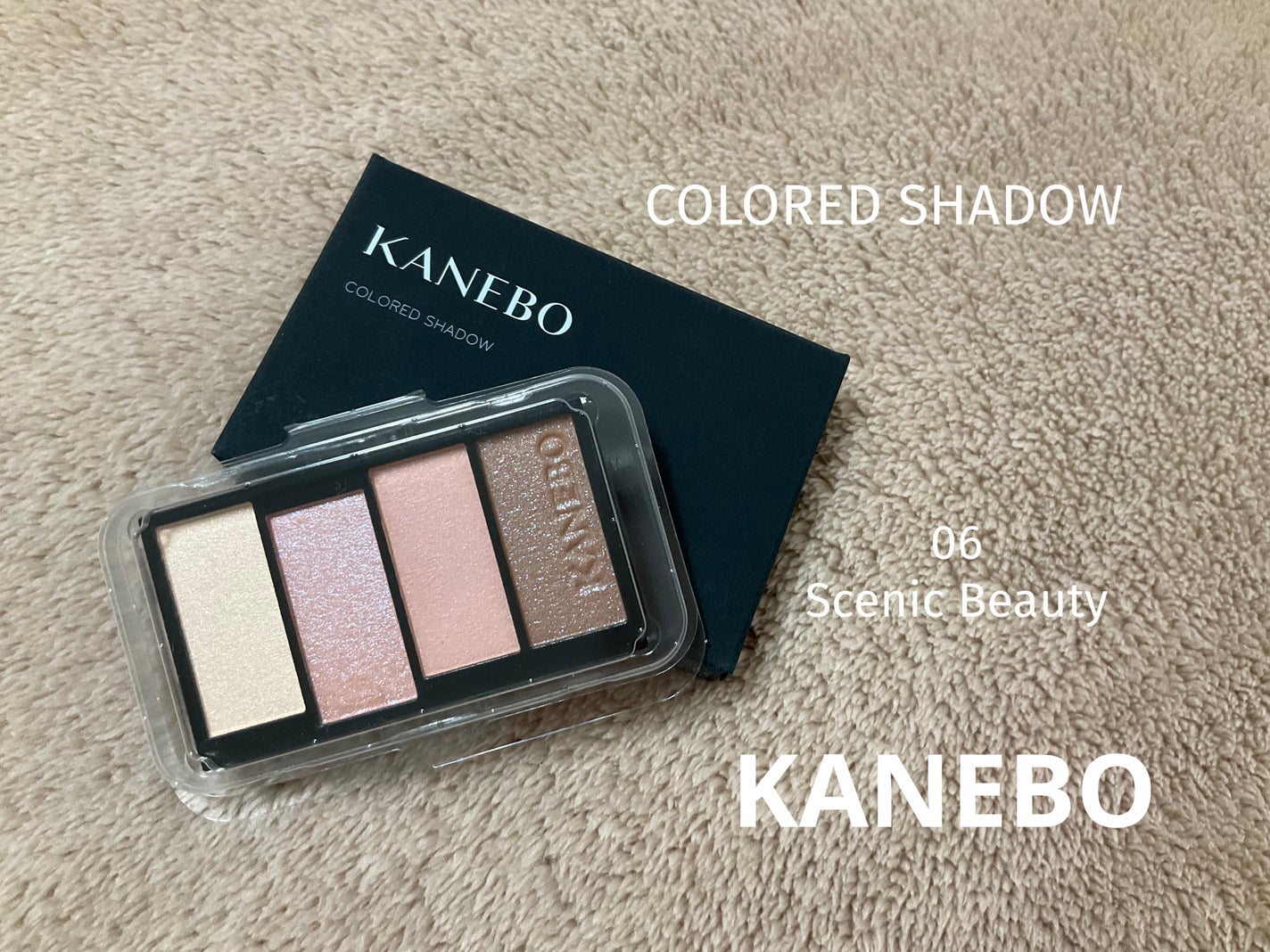 カラードシャドウ/KANEBO/アイシャドウパレットを使ったクチコミ(1枚目)