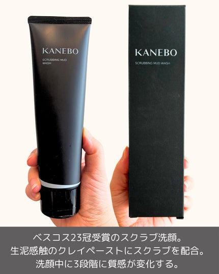 スクラビング マッド ウォッシュ/KANEBO/洗顔フォームを使ったクチコミ(2枚目)