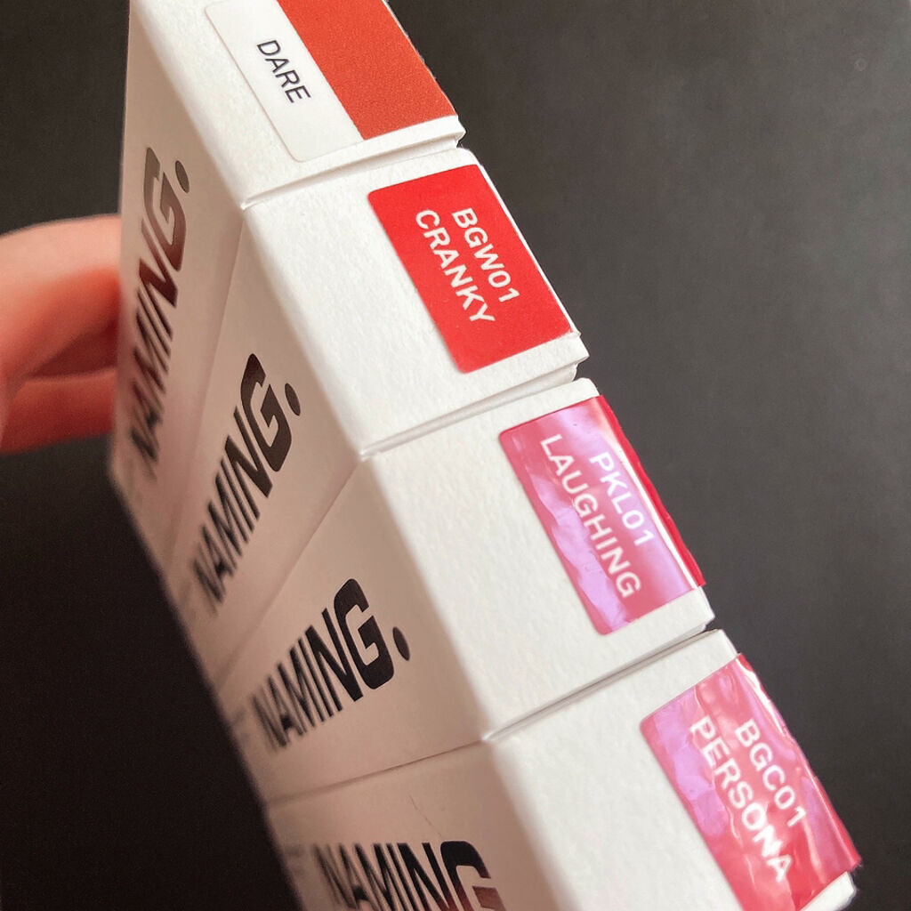 デュイグロウリップティント DARE/NAMING./リップティントを使ったクチコミ（3枚目）