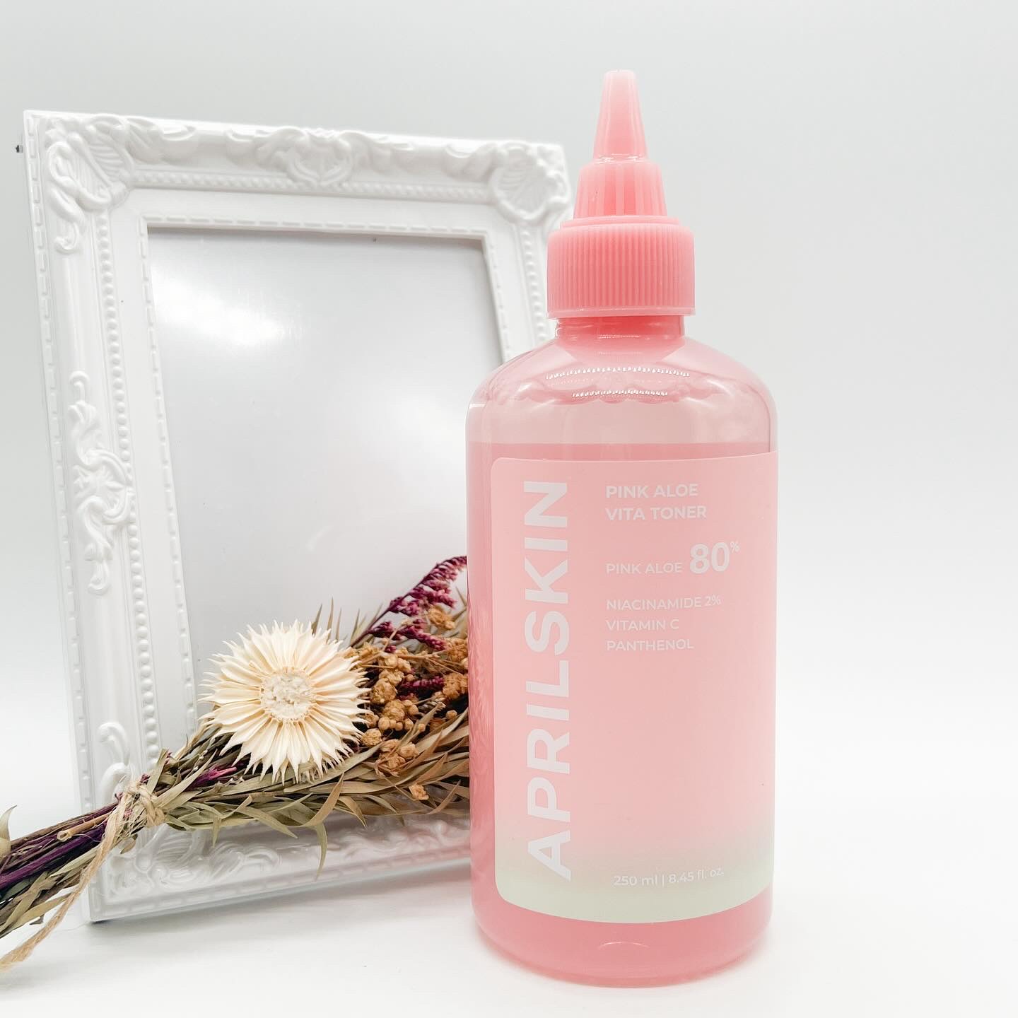 ピンクアロエビタトナー/APRILSKIN/化粧水を使ったクチコミ（1枚目）