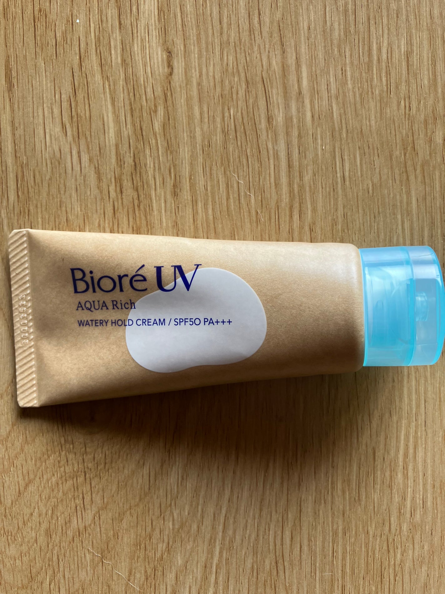 ビオレUV アクアリッチ ウォータリーホールドクリーム(水肌記憶UV)/ビオレ/日焼け止めクリームを使ったクチコミ(1枚目)
